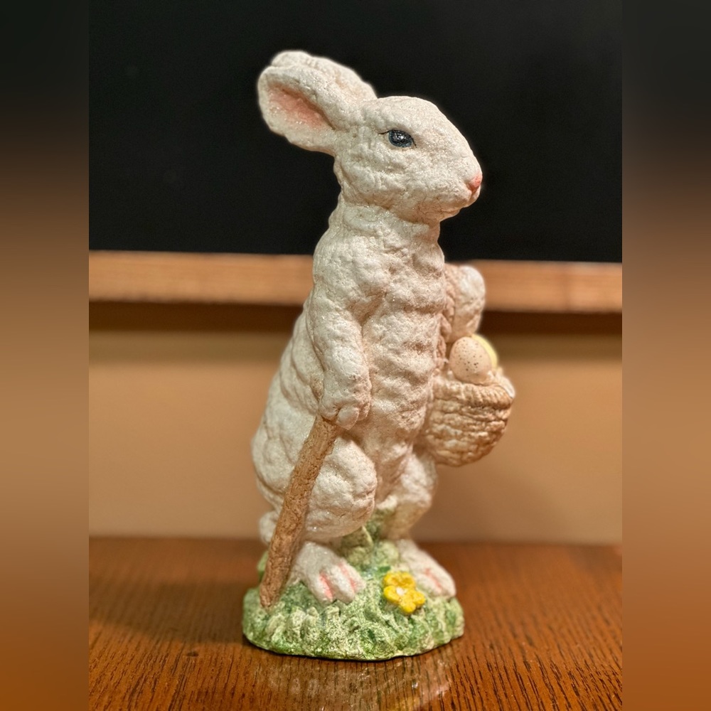 Chalkware Easter Bunny